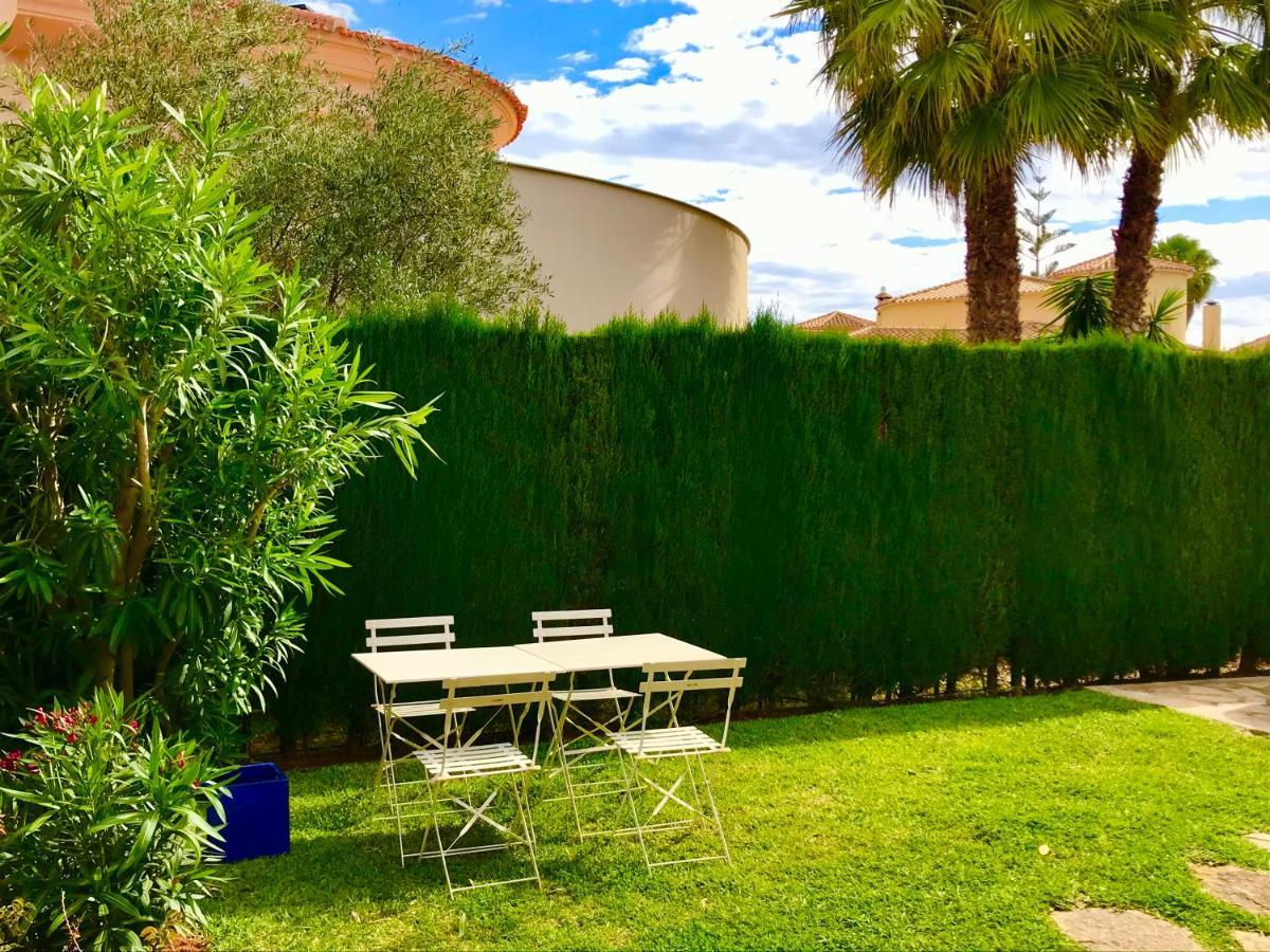 Villa Con Jardin En Oliva Nova Golf A 100M De La Playa Eksteriør billede