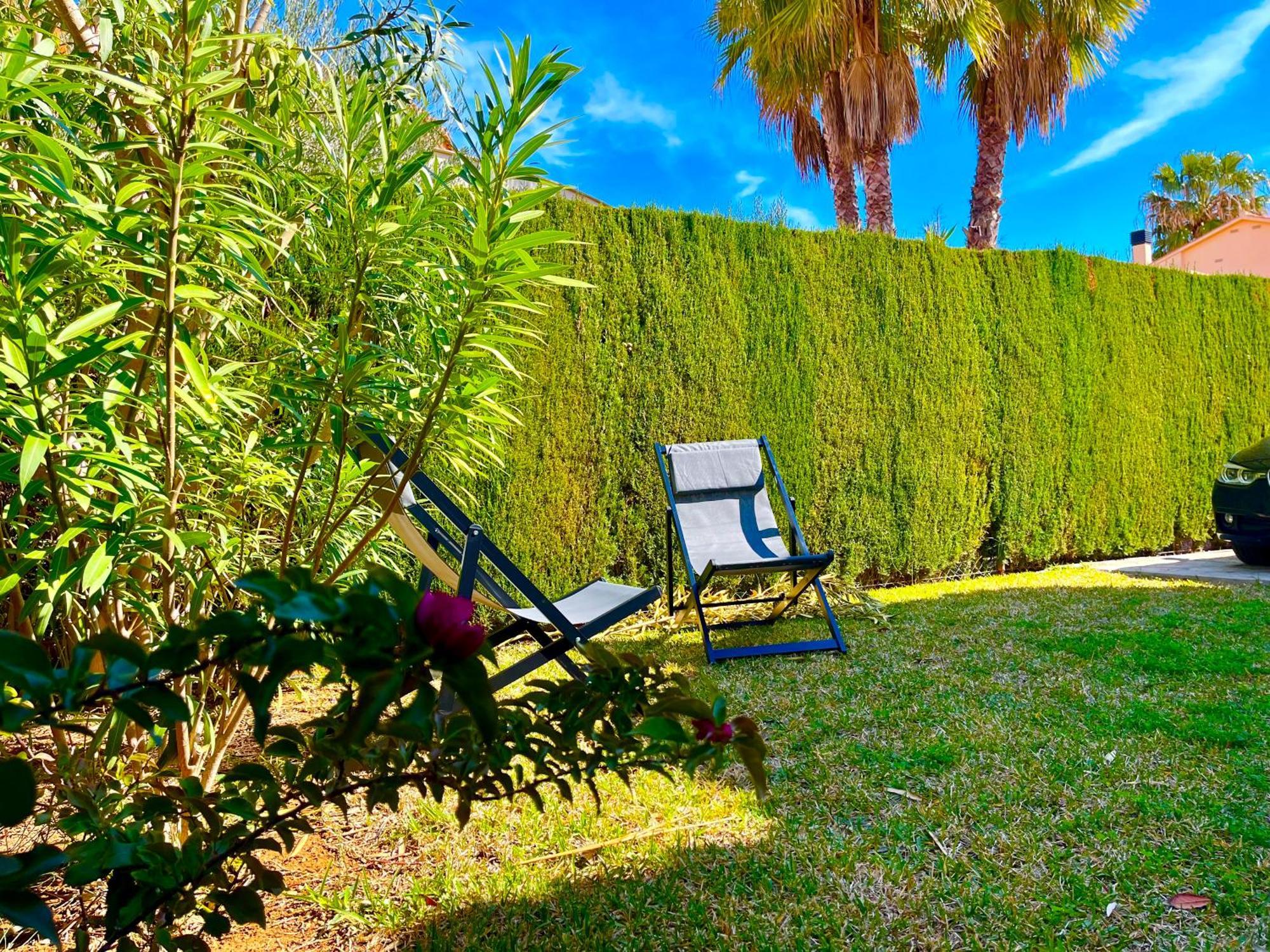 Villa Con Jardin En Oliva Nova Golf A 100M De La Playa Eksteriør billede